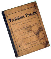 vieux livre de franais: vocabulaire!