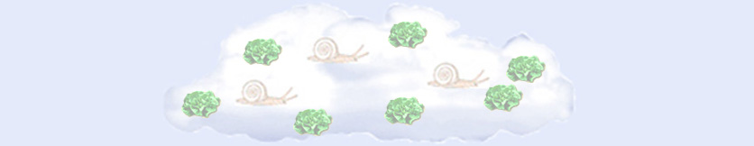nuage avec des escargots
