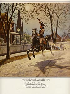 Monsieur Revere et son cheval